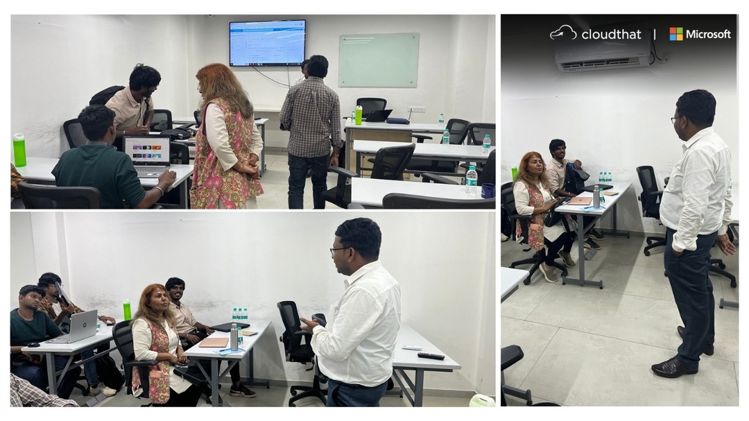 We are thrilled to share a sneak peek of our recent In-person AI-900 training session led by Subject Matter Expert, Karthik C V who shared insights into AI-900, ChatGPT, and Generative AI.

But here's the exciting part: We're all set to do it again! Join us on September 30th, 2023, for our upcoming training event where we'll delve even deeper into the world of AI-900, ChatGPT, and Gen AI (OpenAI). This is your chance to stay at the forefront of AI innovation, and you won't want to miss it!

Secure your spot now by registering - link in bio
@microsoft 

#AI900 #ChatGPT #GenAI #AIInnovation #OpenAIEvent #ArtificialIntelligence #AIDeepDive #FutureTech #AICommunity #LearnAI #AIExploration #AIEnthusiasts #TechTraining #AIAdvancements #InPersonEvent #AI2023 #AIKnowledge #AIRevolution #generativeai #inpersontraining #freetraining