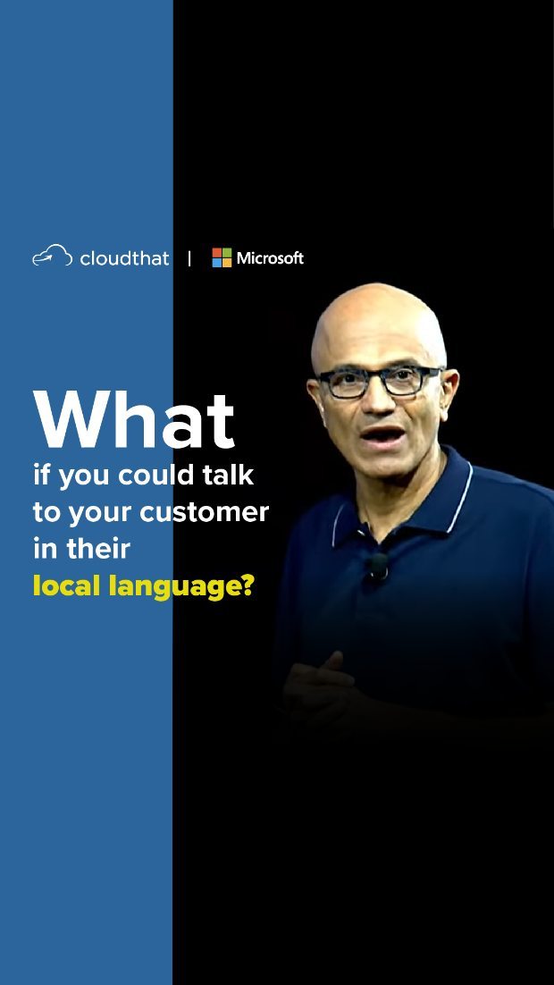 Language may divide, but AI unites! @microsoft's brand new initiative with sarvam.ai pushes the language barrier with the help of GitHub Co-pilot. Now, businesses can interact with their customers in their language using AI, which completely diminishes the language barrier.
@satyanadella

#AI #MachineLearning #CustomerExperience #GlobalBusiness #MicrosoftAzure #GenerativeAI