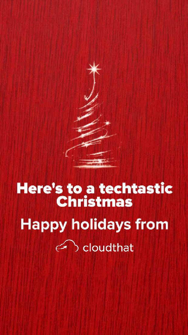 May this Christmas season bring you joy, meaningful learning, and new opportunities to grow. Wishing you a Merry Christmas from all of us at CloudThat.

#merrychristmas🎄 #christmas2025 #techtastic #cloudcomputing #techchristmas