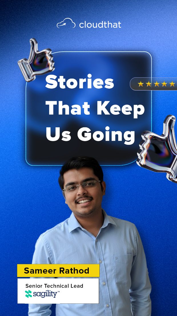 Watch the full video now - link bio. 

AI adoption isn’t just about investing in technology, it’s about enabling teams to apply it effectively.
Sameer Rathod, Senior Technical Lead at @sagility, shares how AI training helped not just him, but his team save 3–4 hours daily and effectively integrate AI into business workflows.
A clear example of how structured AI upskilling can drive productivity, reduce manual effort, and deliver measurable impact across teams.

If you’re looking to scale AI adoption within your organization, this is a perspective worth exploring.
@microsoft @microsoftlearn

#MicrosoftAI #AzureAI #GenerativeAI #AgenticAI  #SuccessStories